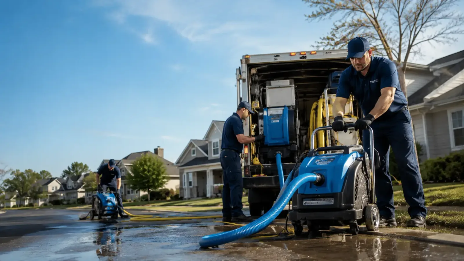 Flood Damage Cleanup in West Brooklyn, IL